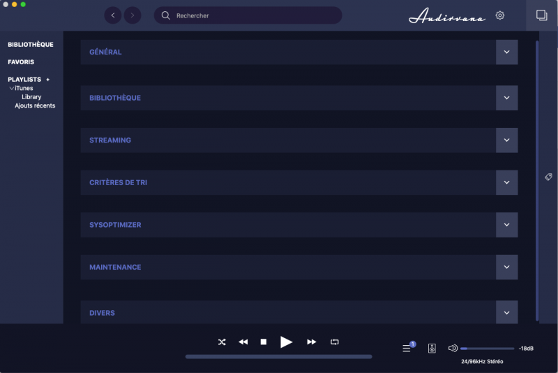 Audirvana 3.5.7